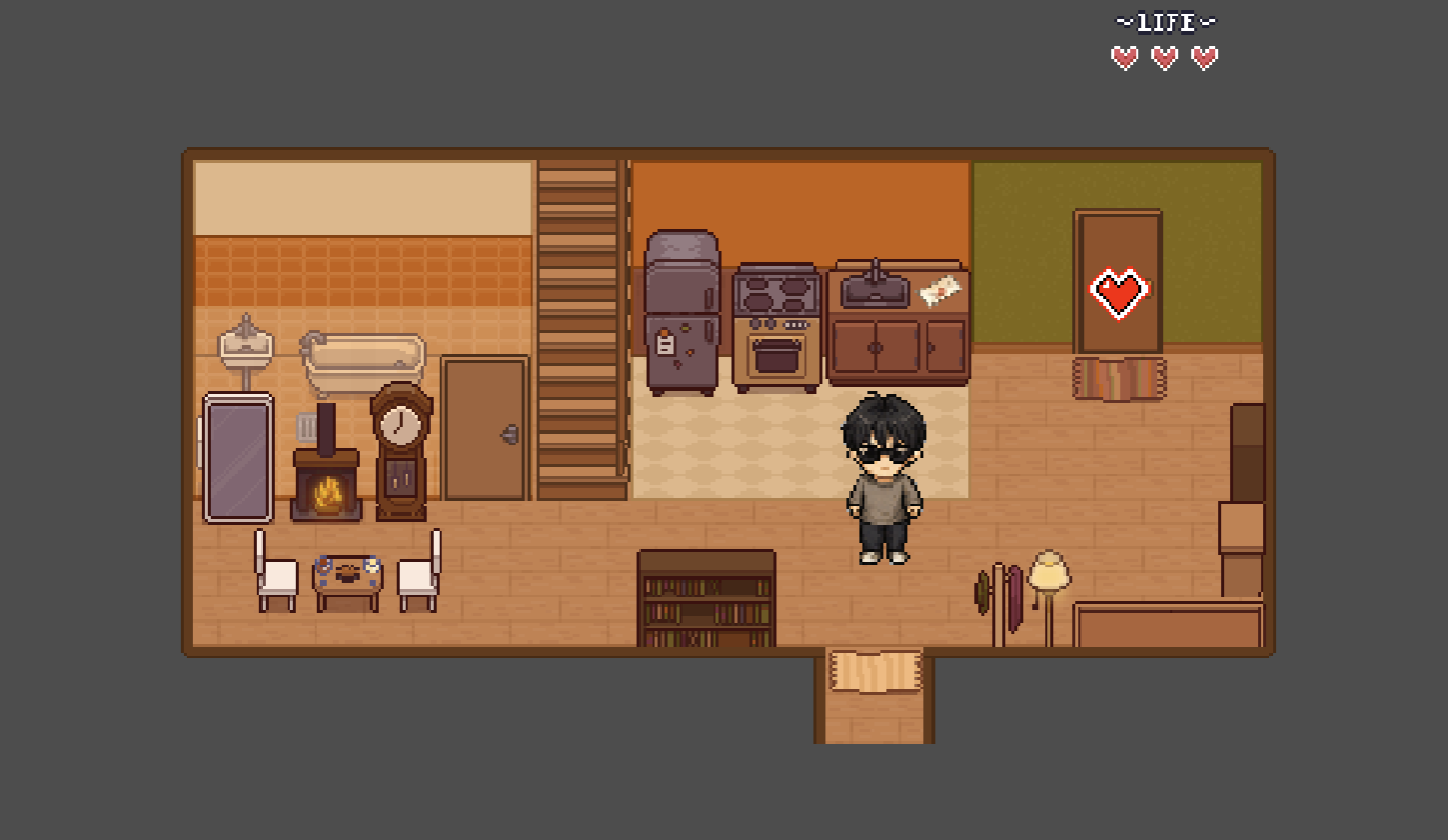 Main room level NPC placement preview
